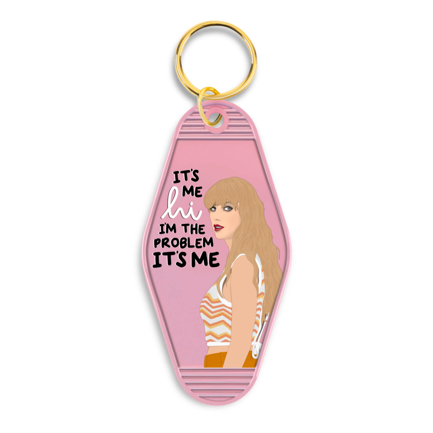 Taylor Swift Anti-Hero Motel Keychain