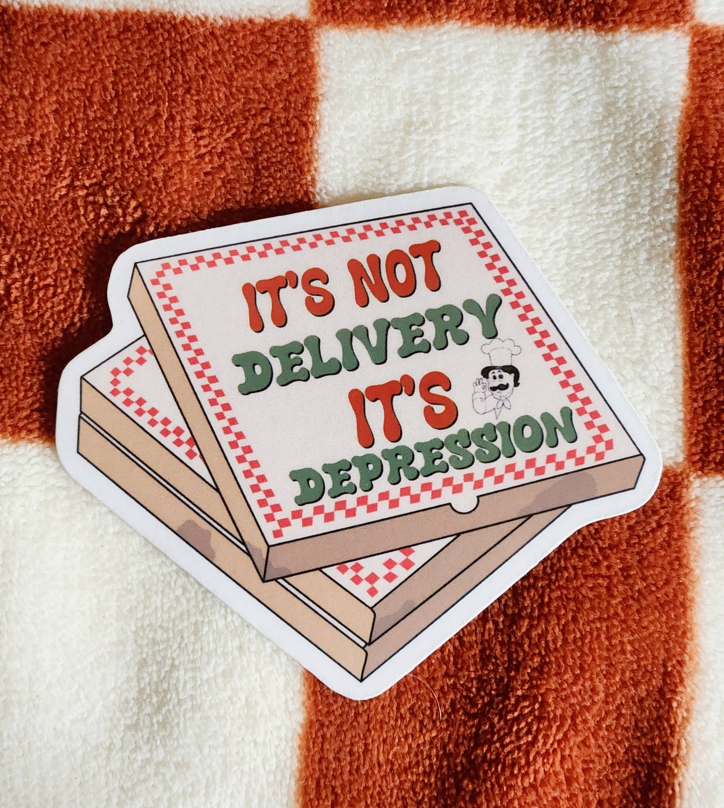 Funny Depression sticker