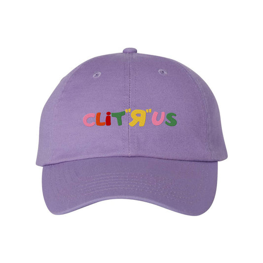 Retro Female Embroidered Bio-Washed Classic Dad Hat