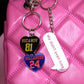 Heated Rivalry Heart Bag Charm