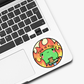 Frog This Is Fine Meme Sticker