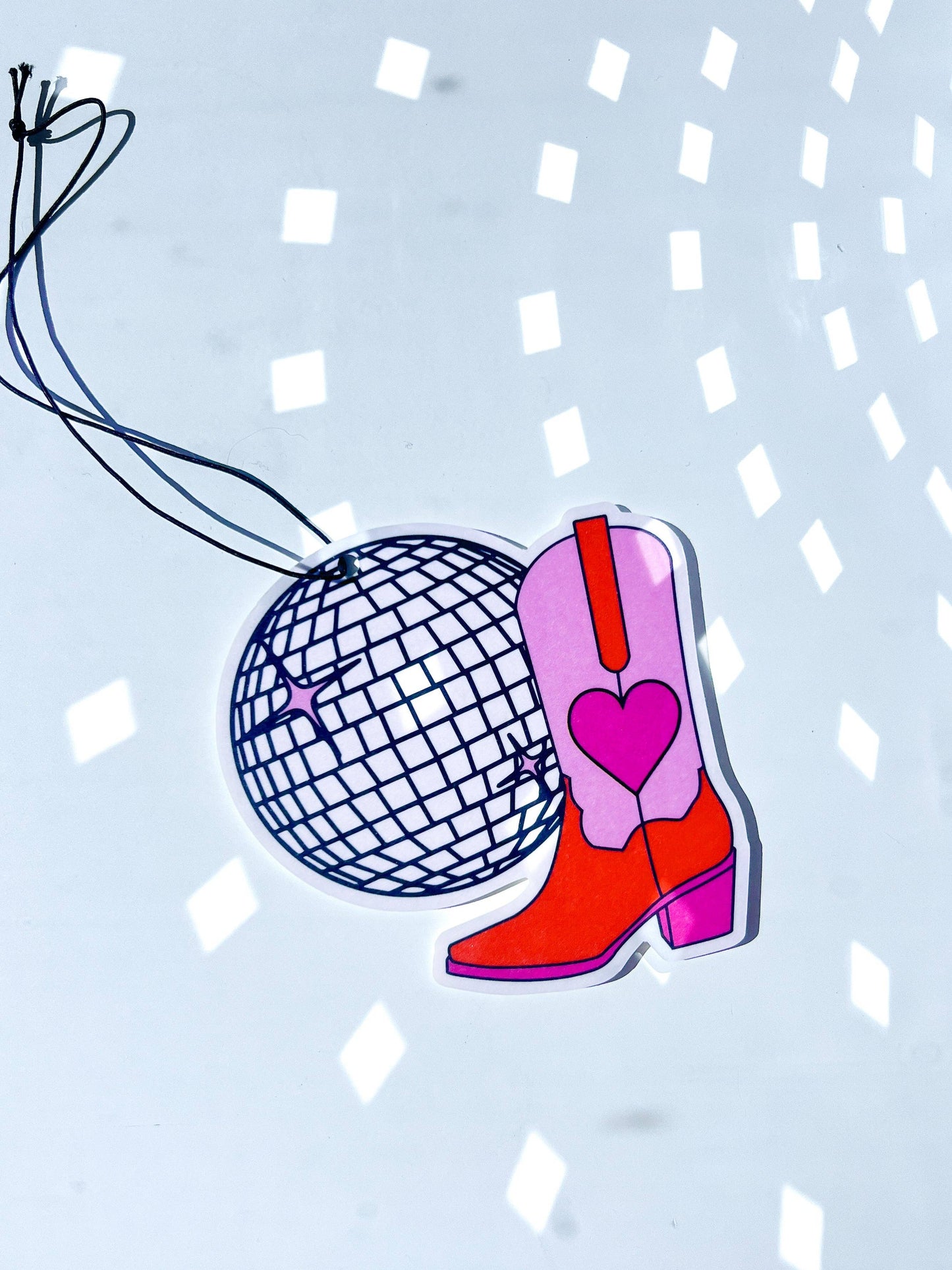 Disco Cowgirl Air Freshener