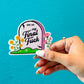 Here Lies My Final Fuck Sticker