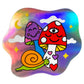 Sticker - Cosmic Mushrooms Holographic