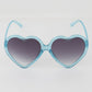 KIDS Glittered Heart Sunglasses