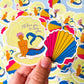 Pansexual Merman LGBTQIA+ Sticker Pack