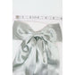 Satin Long Tail Bow Barrettes