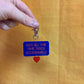 Kiss All The Time Harry Styles Keychain Bag Charm