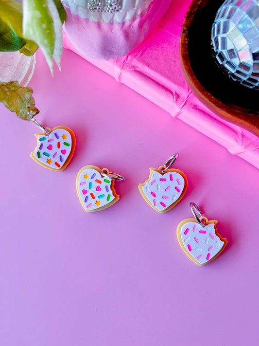Heart Cookie Earrings