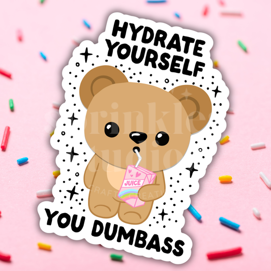 Hydrate Vinyl Sticker