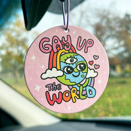 Air Freshener - Gay Up the World