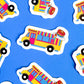 Pansexual Pancake Food Truck Sticker