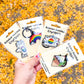 Arizona Rainbow Nights Enamel Keychain