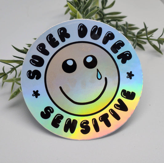 Super sensitive sticker funny  hydroflask journal planner