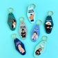 Harry Styles Just Keep Driving Motel Keychain