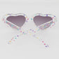 KIDS Bling Bling Kids Heart Sunglasses