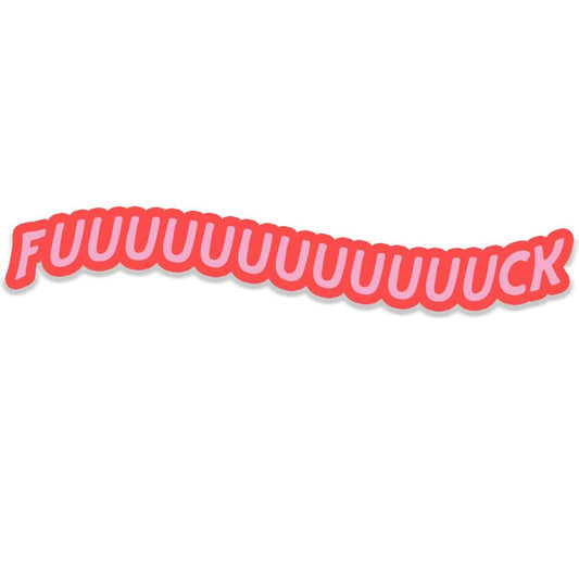 Fuck Funny Sticker Decal, Funny Sticker