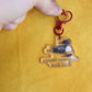 Stupid Canadian Wolf Bird Heated Rivalry Bag Charm Keychain