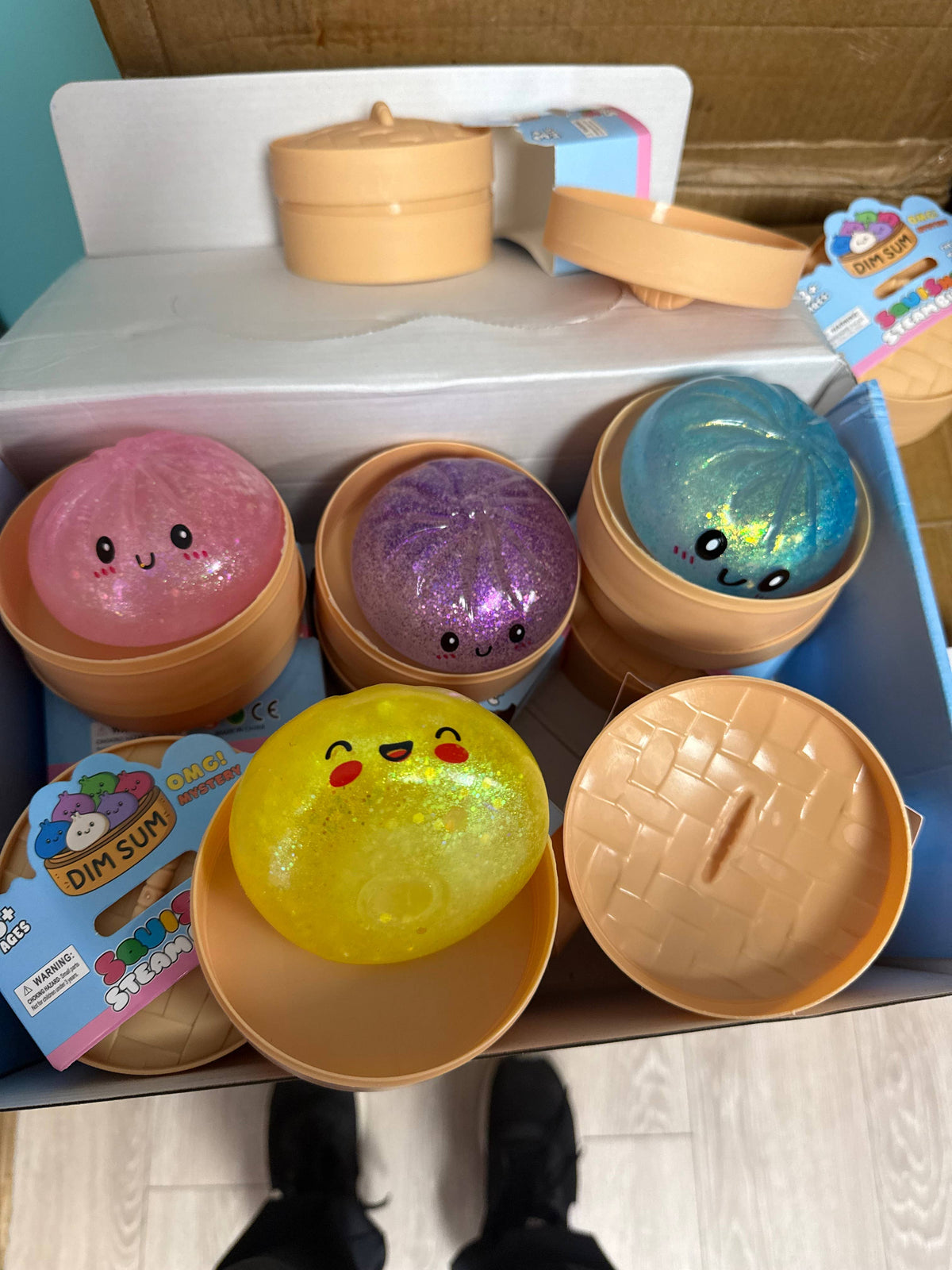 The Viral Dumpling Squishy- Glitter Edition :)