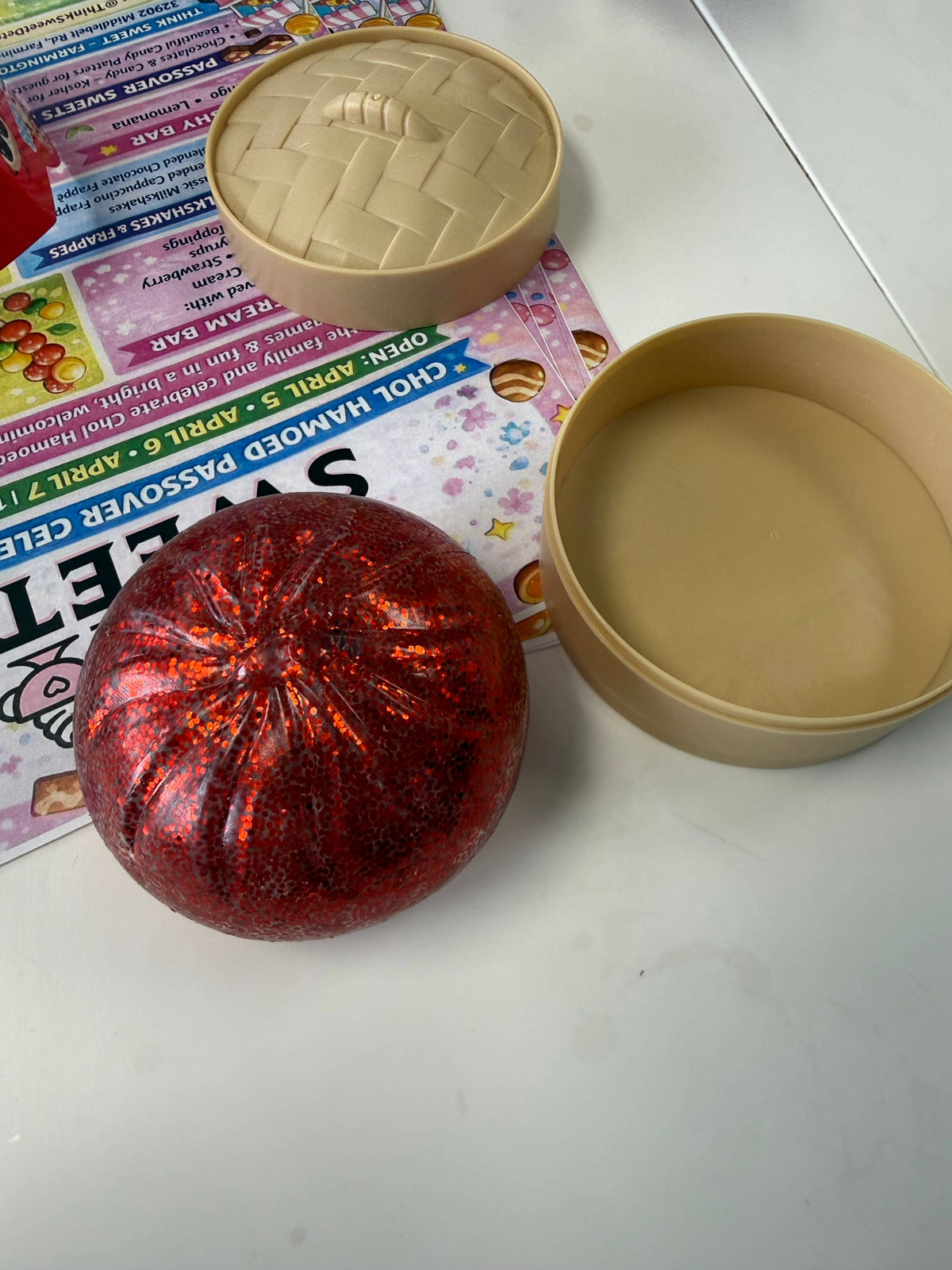The Viral Dumpling Squishy- Glitter Edition :)