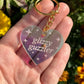 Glizzy Guzzler Iridescent Acrylic Keychain