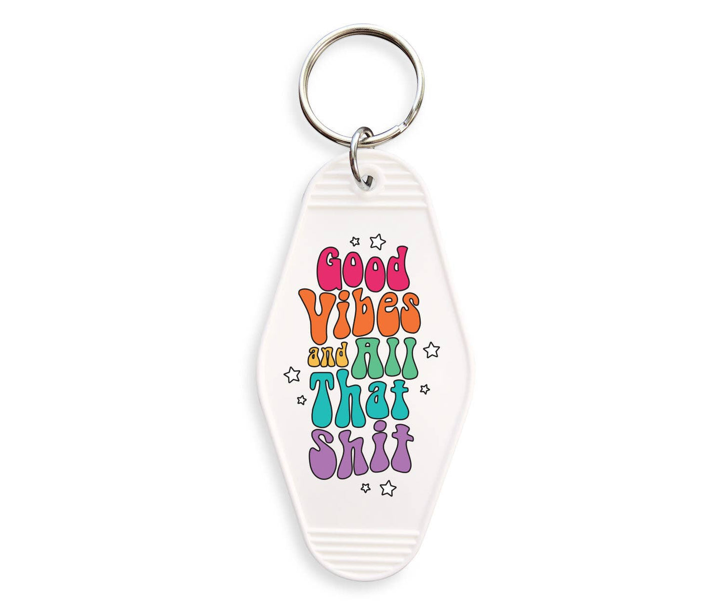 Good Vibes Motel Keychain
