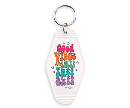 Good Vibes Motel Keychain