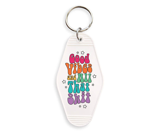 Good Vibes Motel Keychain