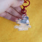Stupid Canadian Wolf Bird Heated Rivalry Bag Charm Keychain