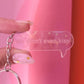 "We didn't even kiss" - Heated Rivalry Iridescent Keychains
