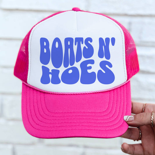 Boats N' Girls Mesh Back Trucker Hat