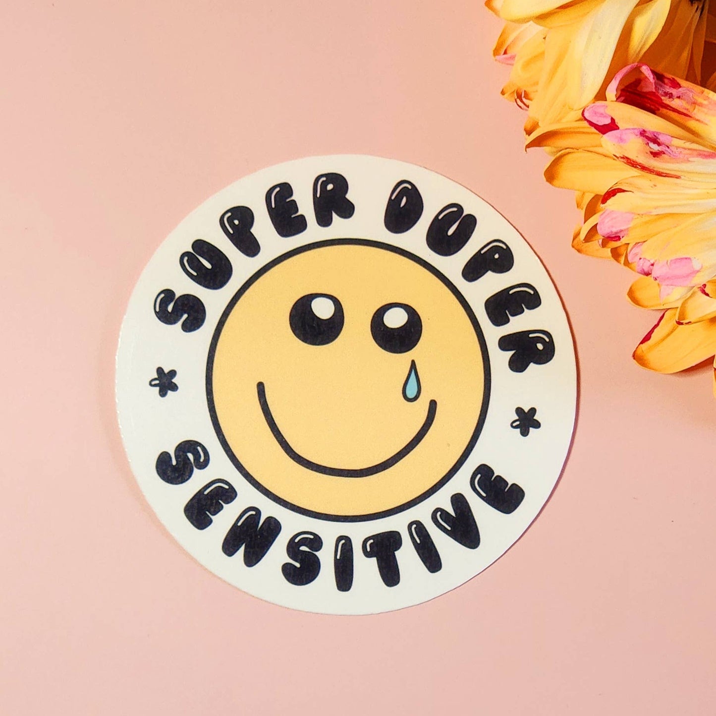 Super sensitive sticker funny  hydroflask journal planner