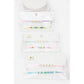 Happy Letter and Bead combination Bracelet Set