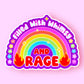 Filled With Whimsy and Rage Sticker
