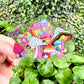 Mushroom LGBTQ+ Pride Garden Sticker