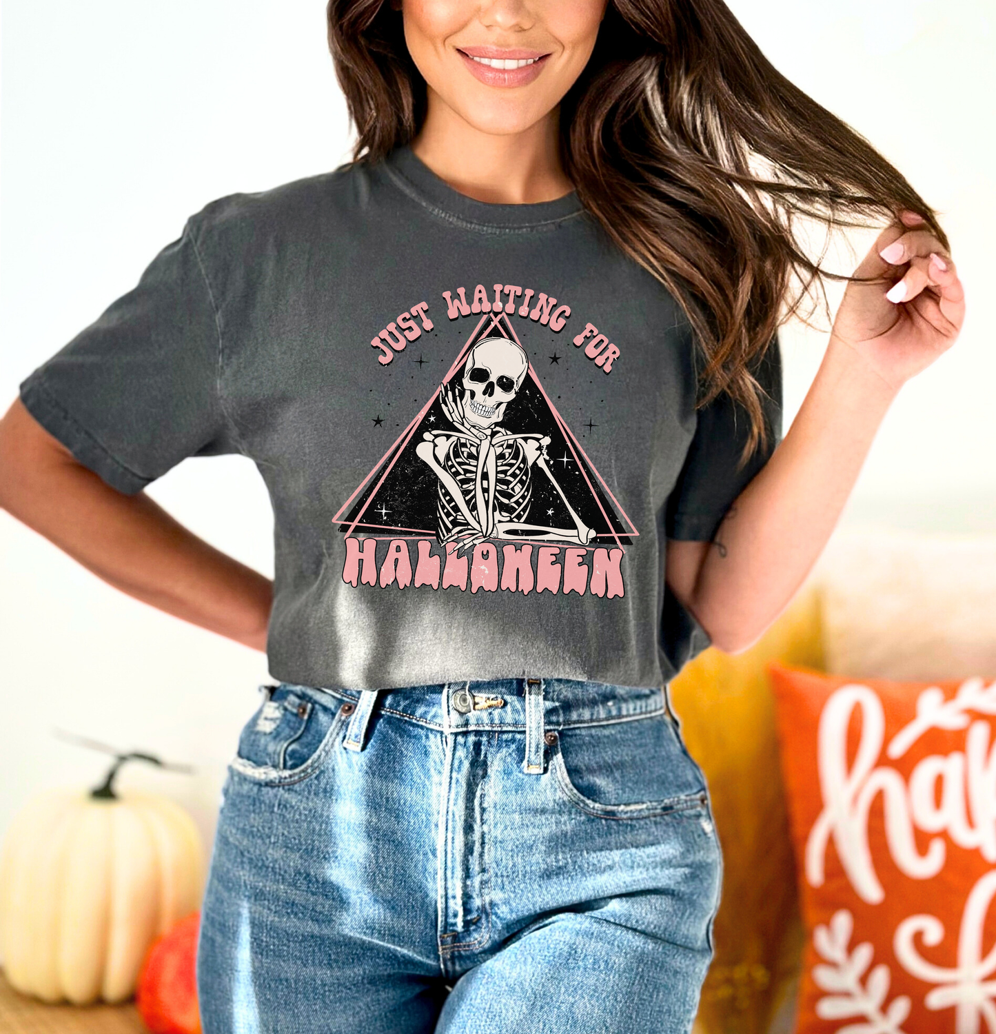 Just Waiting For Halloween Tee