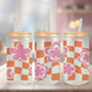 Groovy Flowers Glass - 16 oz. Glass