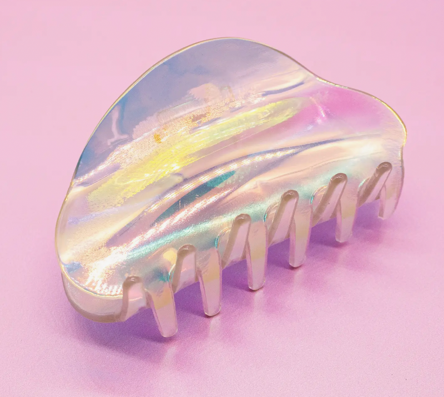 Iridescent Hair Claw Clip