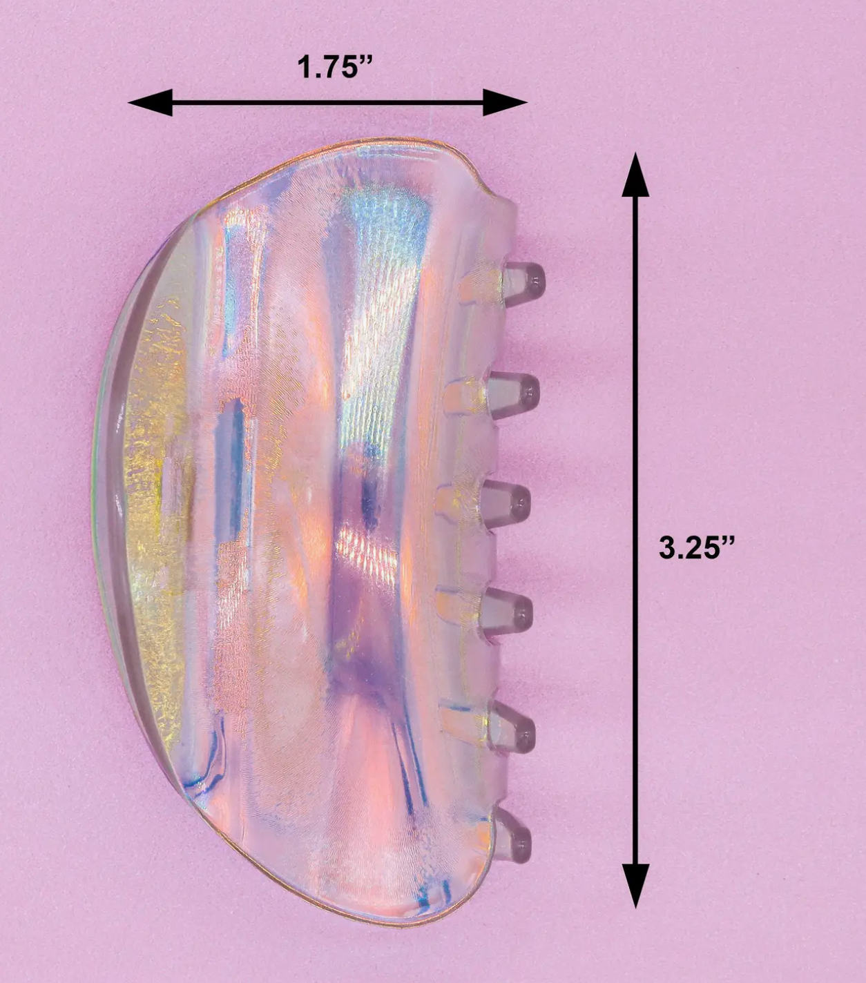 Iridescent Hair Claw Clip