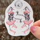 Dancing Skeletons Sticker