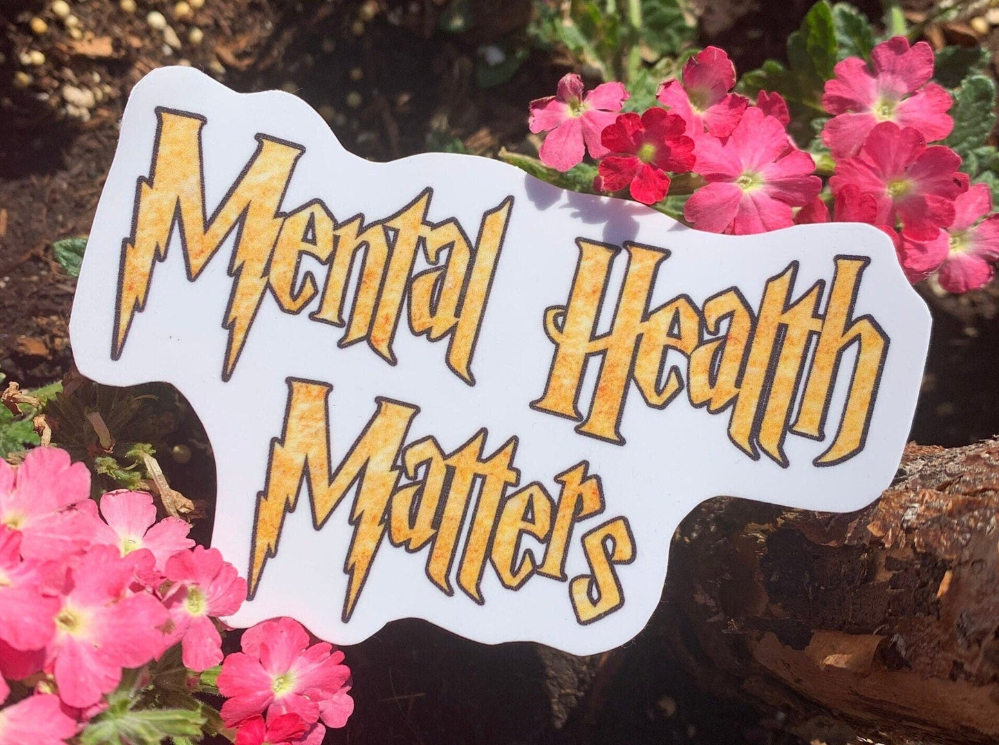 Mental Health Matters Sticker - Pop Culture Inspired