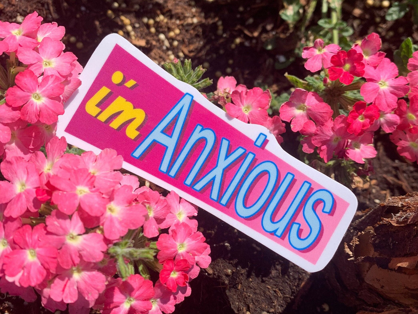 I'm Anxious Sticker - Pop Culture Inspired