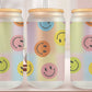Colorful Smiles Drinking Glass - 16 oz. Glass
